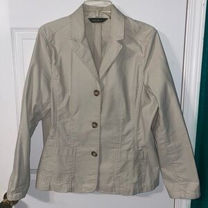 Eddie Bauer Women's Beige Blazer